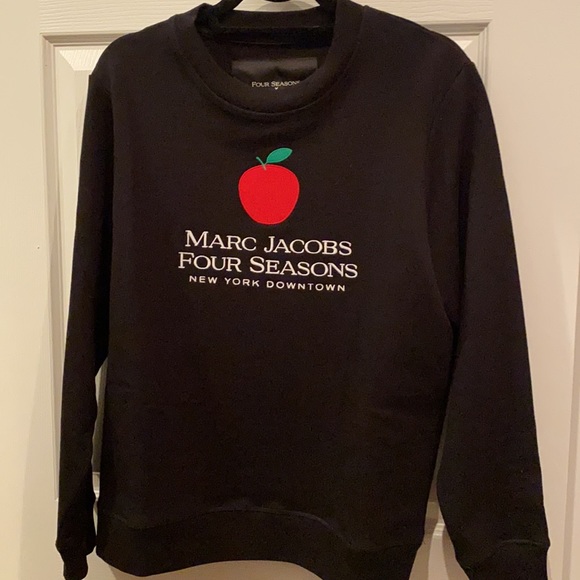 Marc Jacobs Four Seasons collab black Sweatshirt M - Picture 8 of 13